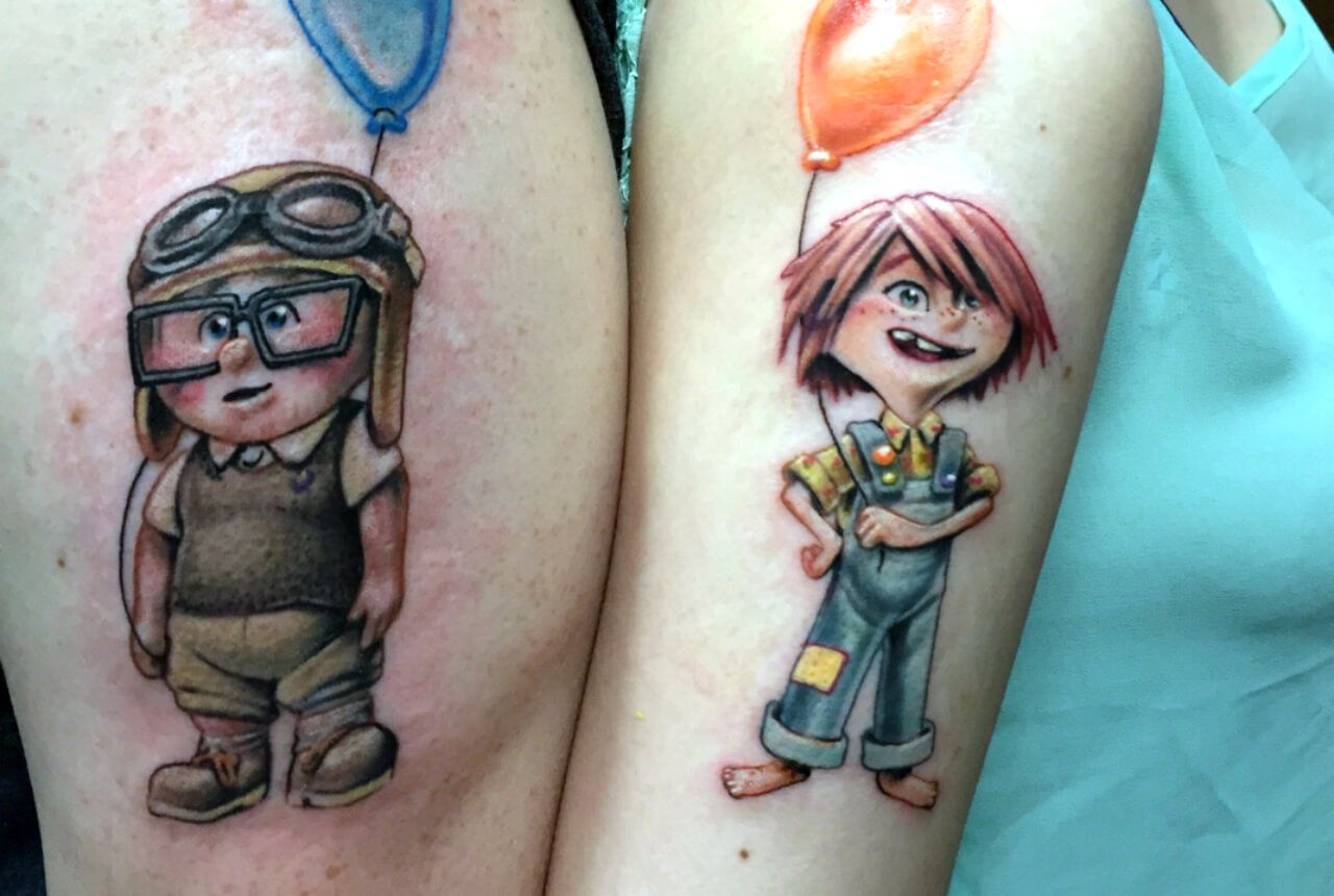 Matching Disney Couple Tattoos for the Ultimate Disney Fans - wide 10