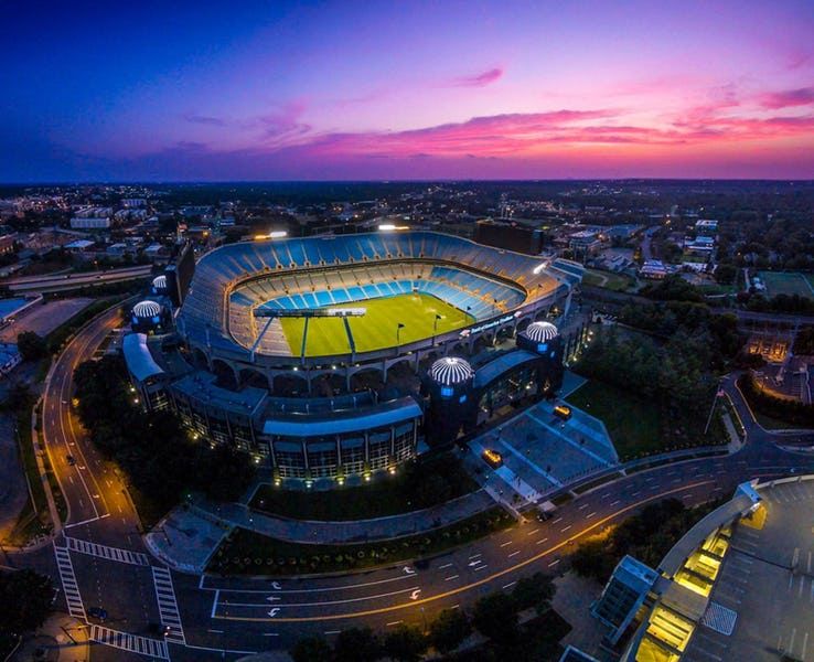 Stunning Aerial Views of Football Stadiums Vs. The Some That Really