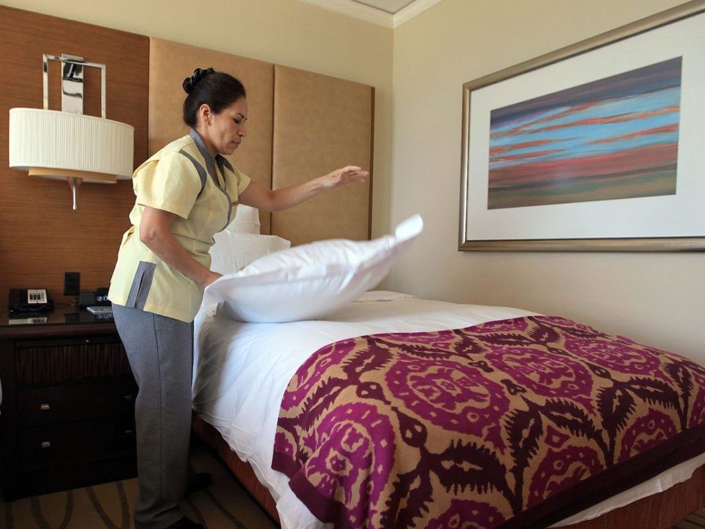 Maid Instantly Bursts Down In Tears After Lifting Blankets In Hotel